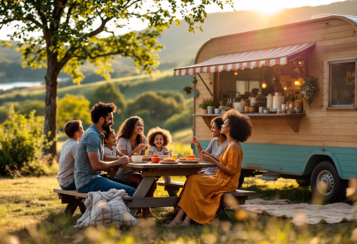 image of food truck event