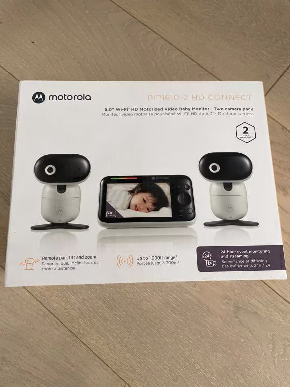 Two Cameras, One Parent Unit