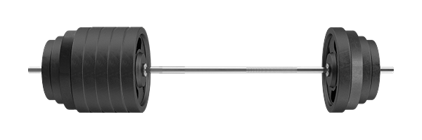 Bar de poids pour le « bench » complètement débalancé par le côté gauche