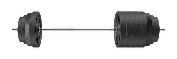 Bar de poids pour le « bench » complètement débalancé par le côté droit