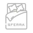 Luxury bedding with Sferra linens