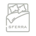 Luxury bedding with Sferra linens
