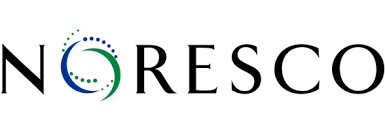 Noresco logo in black on white background.