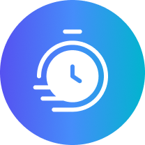 A lock icon on a textured and swirly blue, pink, and teal background