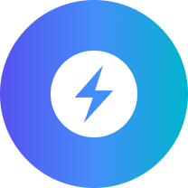 A lock icon on a textured and swirly blue, pink, and teal background