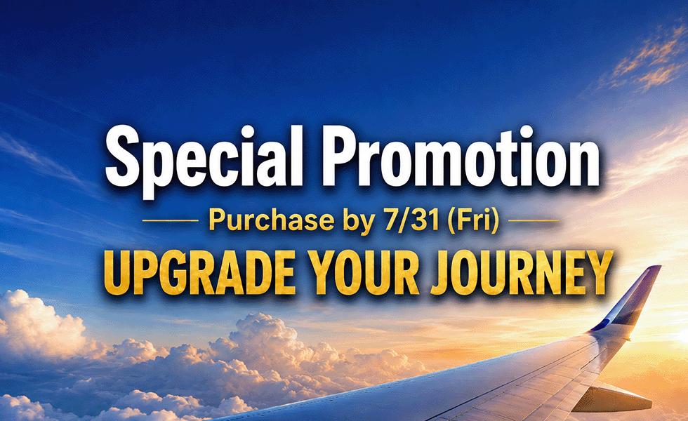 ✈️ SPECIAL PROMOTION ✈️