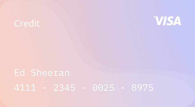 visa card 