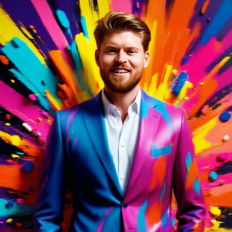 <subject>[headshot] image of a customer (for a web development agency)</subject>