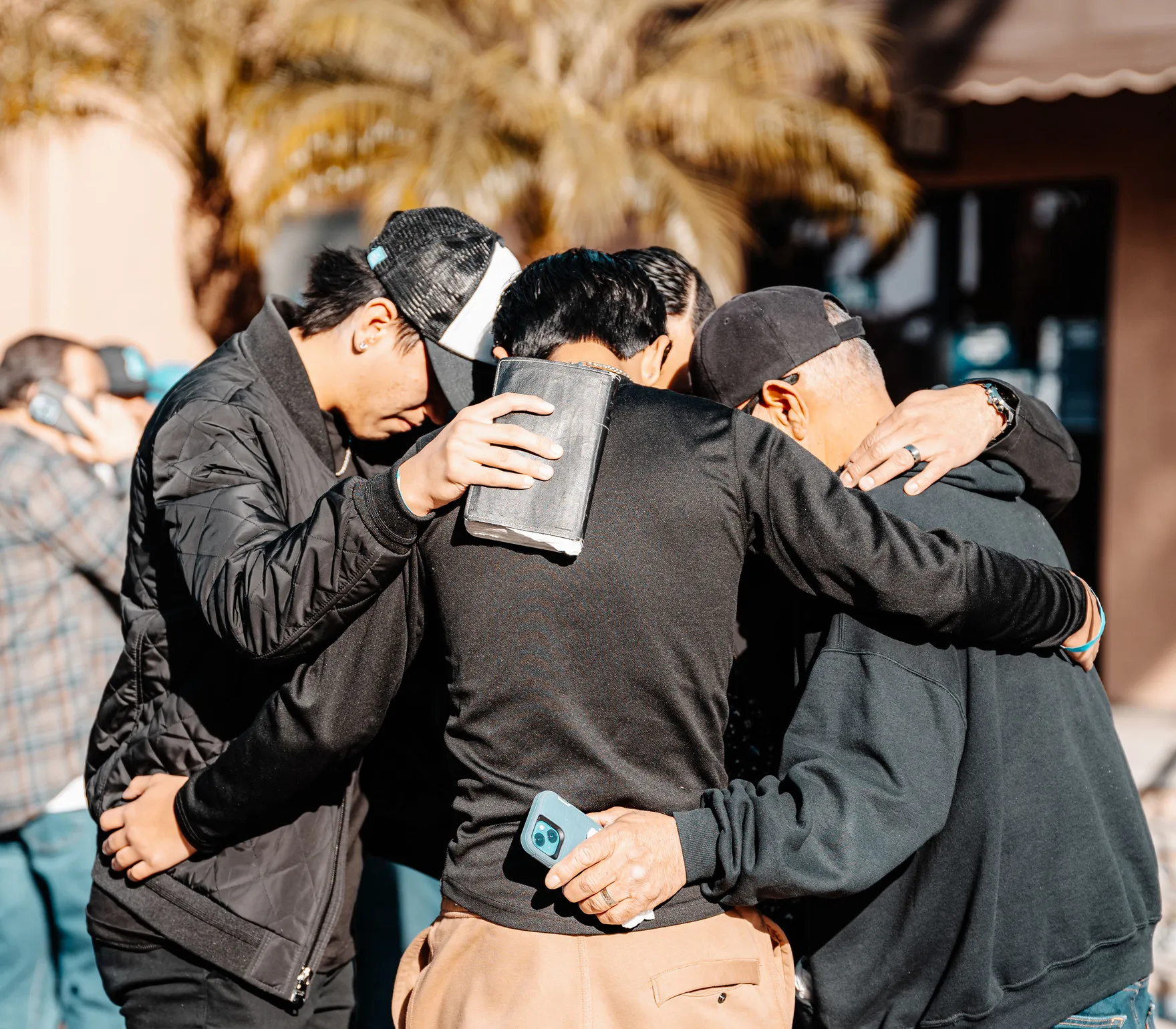 CCCV Men praying