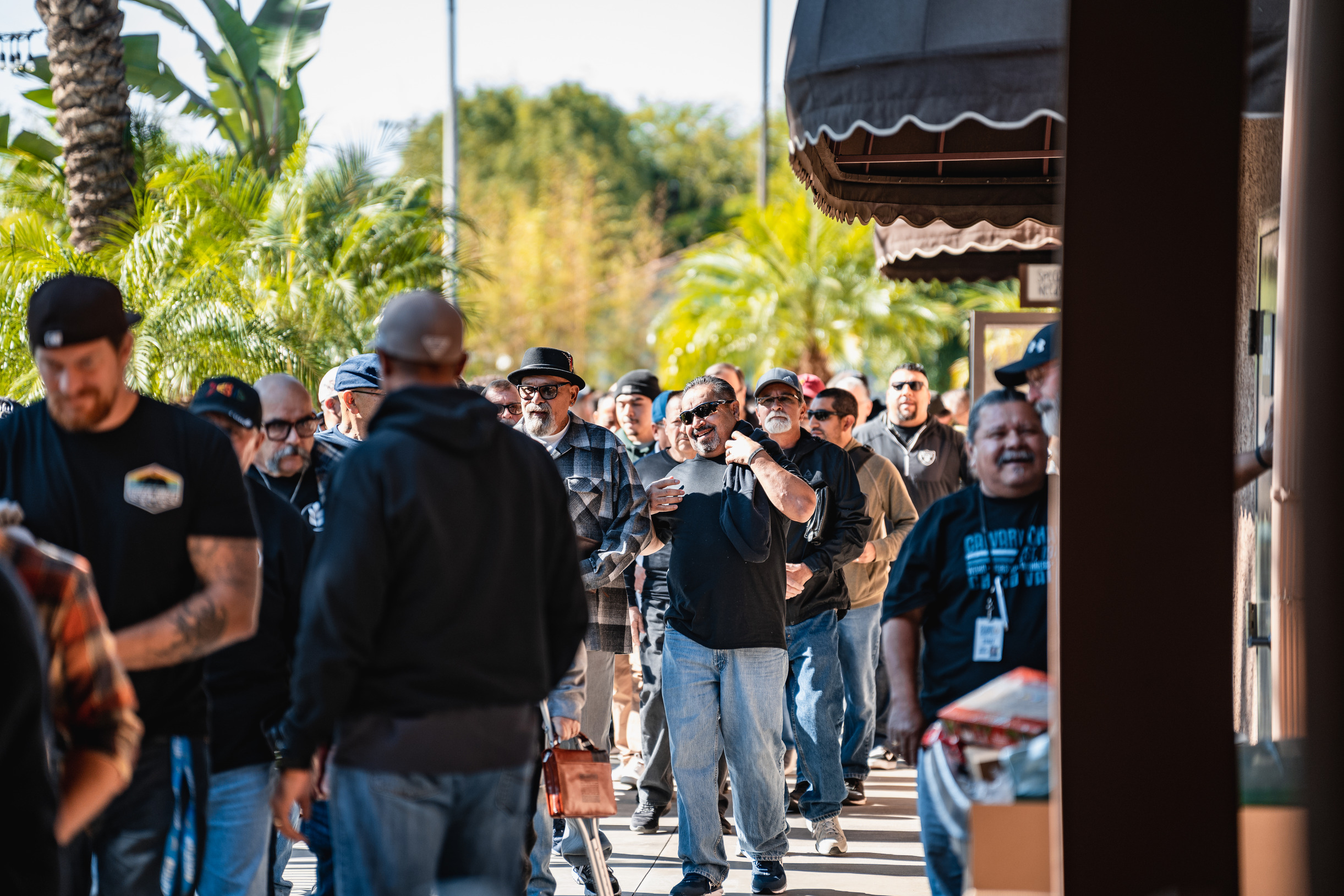 CCCV Men walking on campus