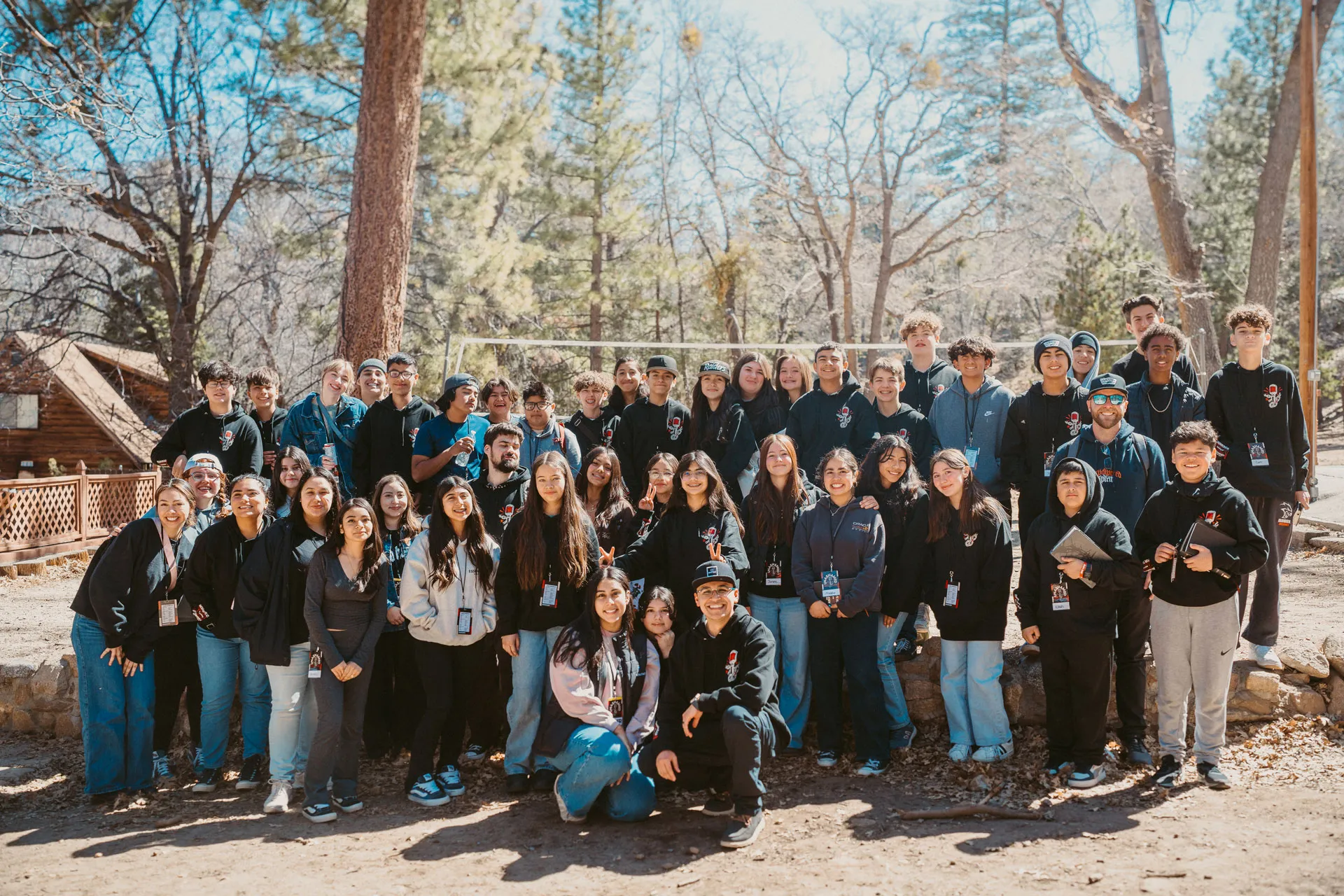 Rooted Jr. High students