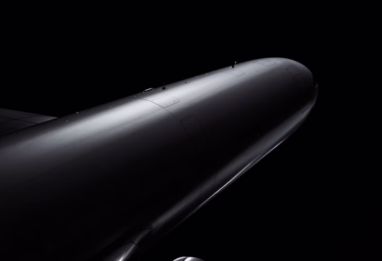 image of a modern commercial airliner