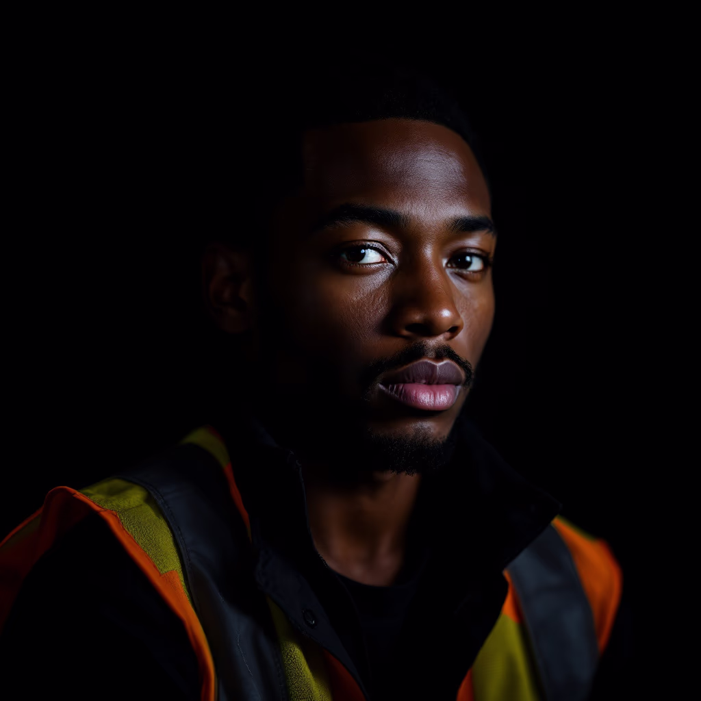 [team] image of team member (for a trucking company)