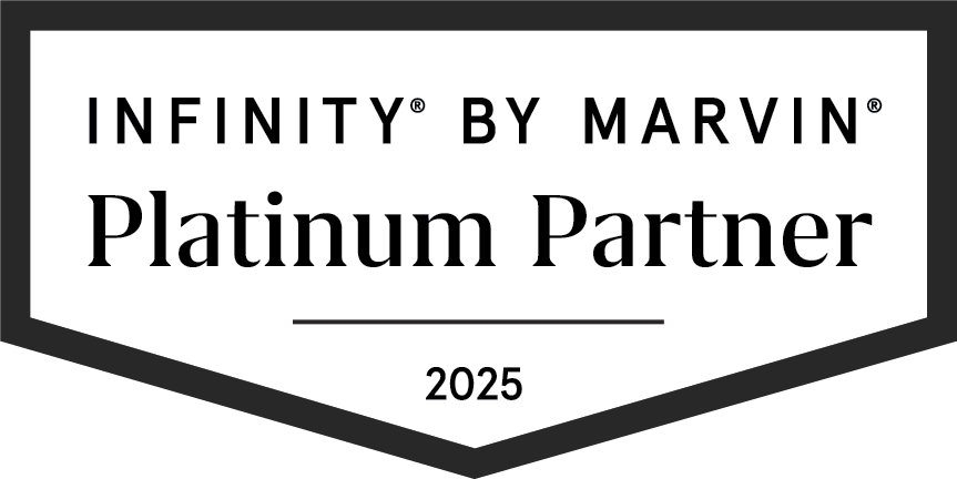 Infinity by Marvin Platinum Partner badge for 2025
