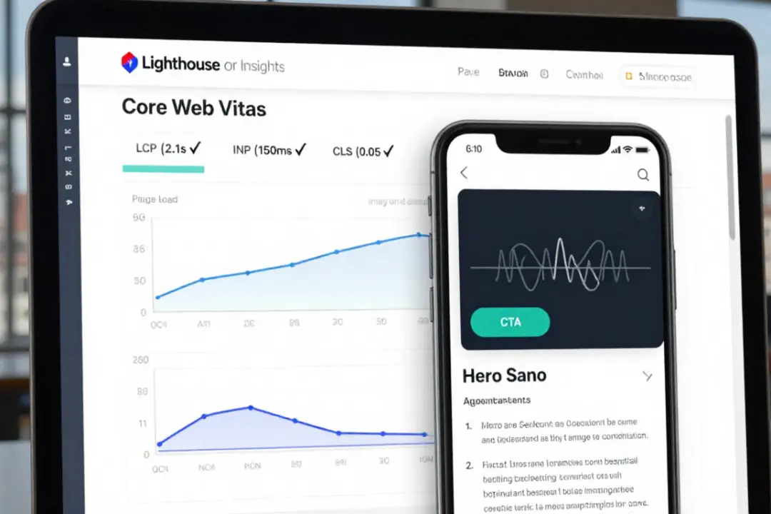 Performance Optimierung Website für bessere UX