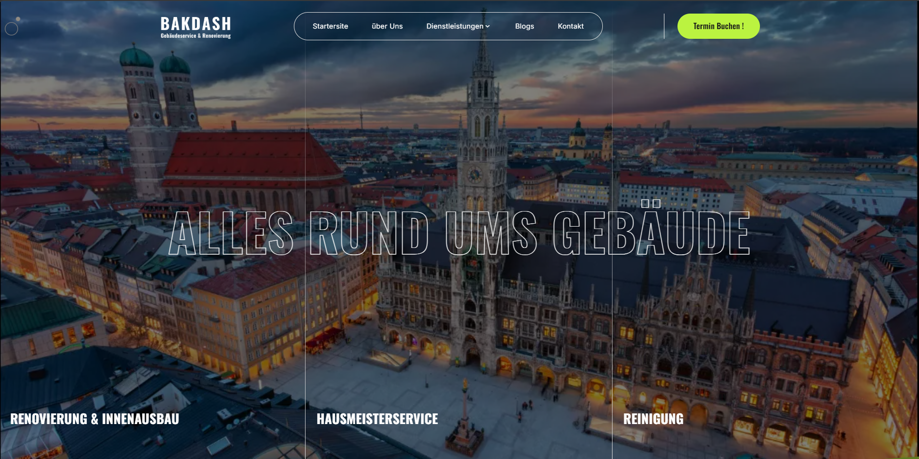 Bakdash Gebäudeservice & Renovierung: Digitale Sichtbarkeit für lokale Dienstleistungen