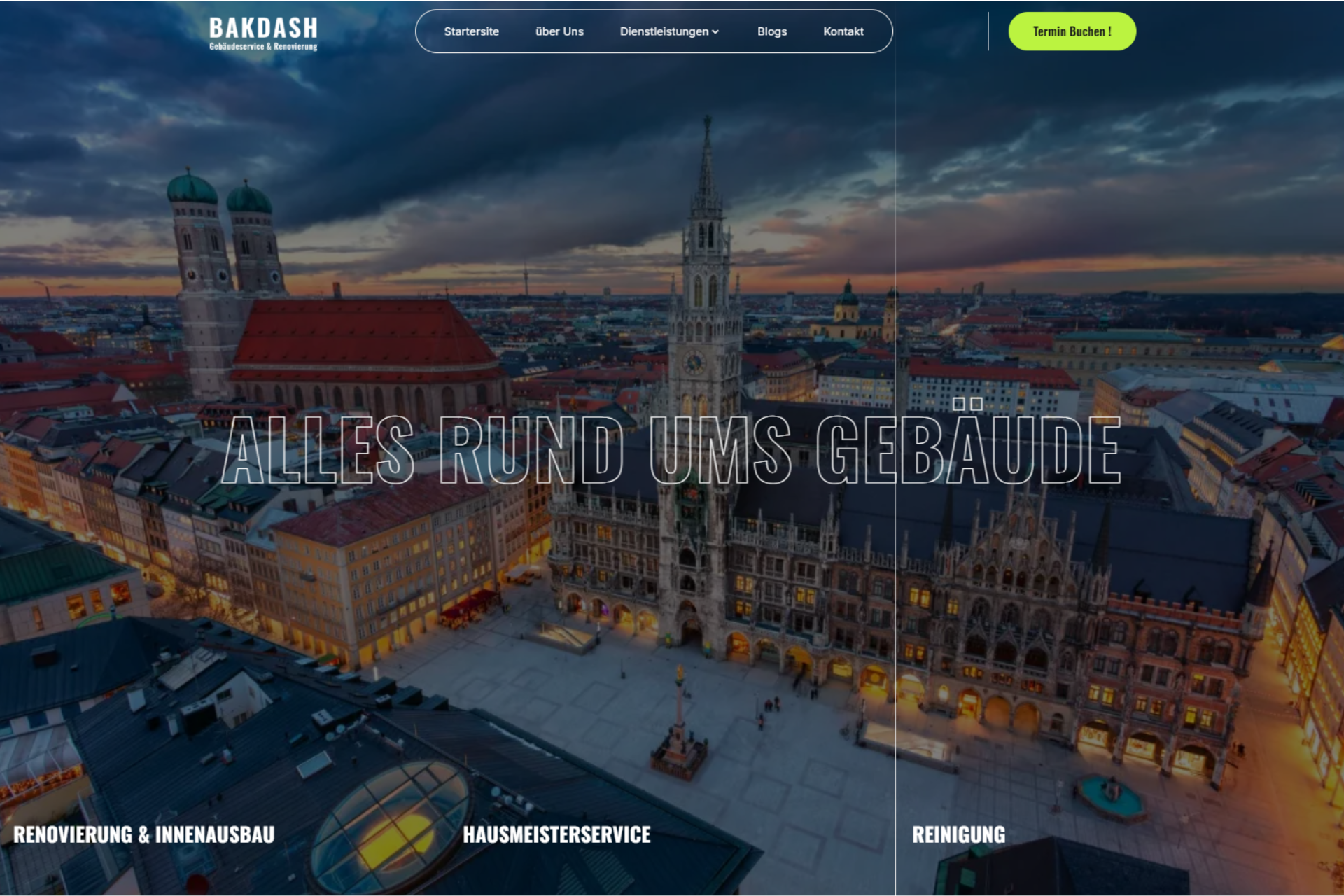 Bakdash Gebäudeservice & Renovierung حضور رقمي قوي لخدمات المباني والتجديد