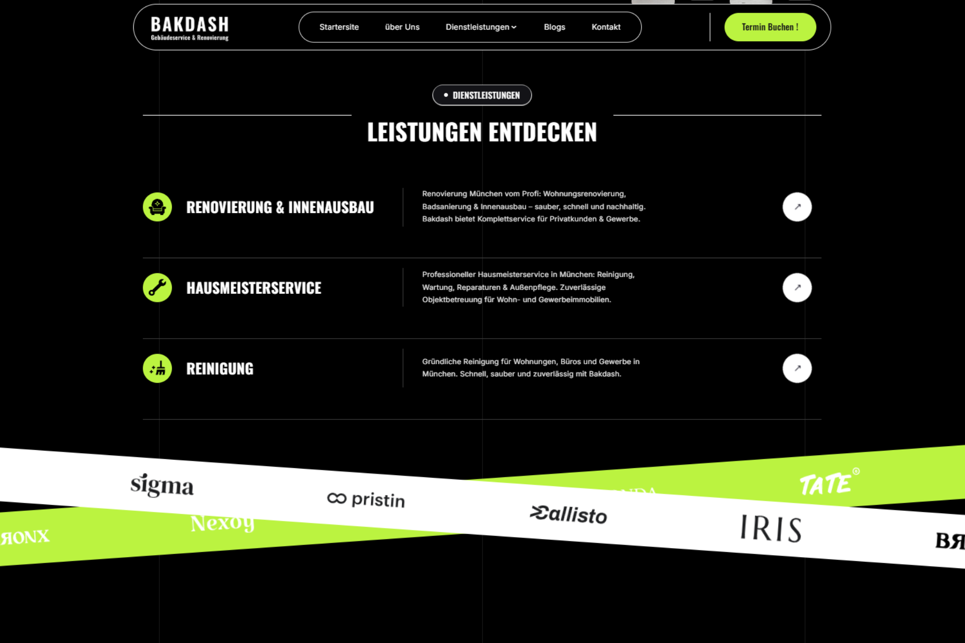 Bakdash Gebäudeservice & Renovierung حضور رقمي قوي لخدمات المباني والتجديد