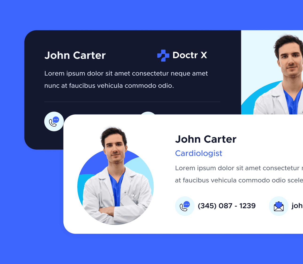 Doctr X - Email Signature - Healthcare Webflow Template