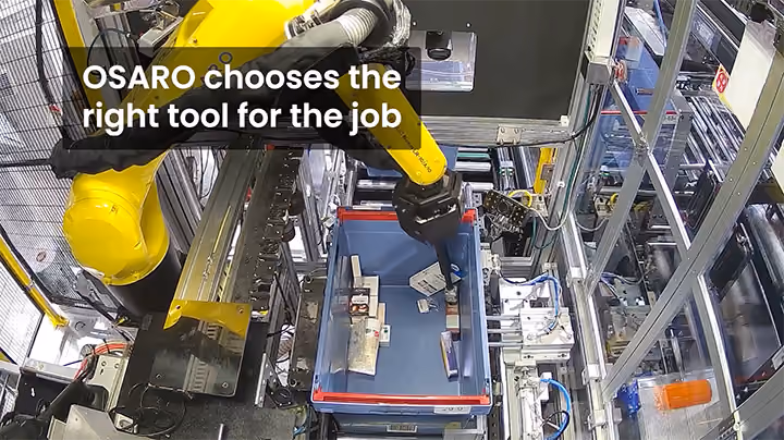 OSARO chooses the right tool for the job