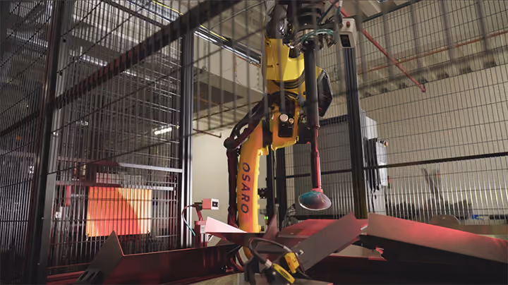 Robotic bagging system in production at Zenni Optical