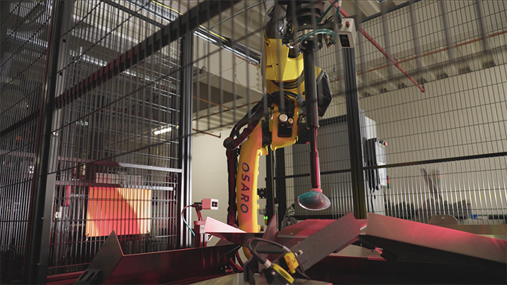Robotic bagging system in production at Zenni Optical