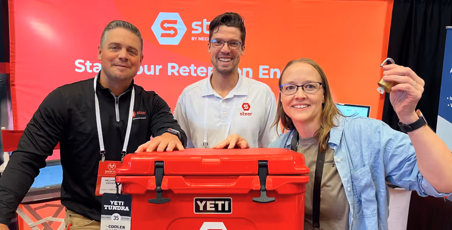Steer team at conference