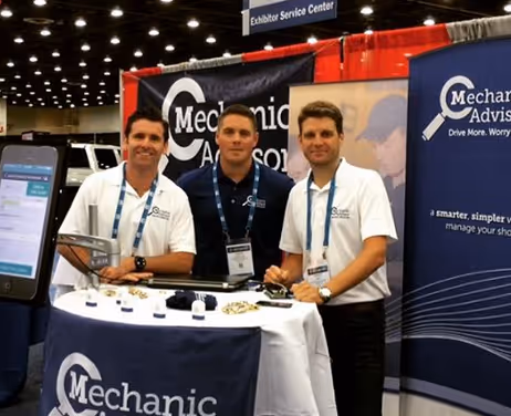 First Mechanic Advisor trade show