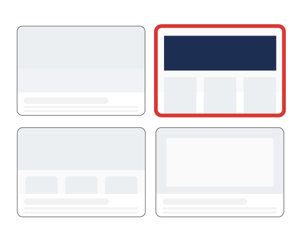 website layout