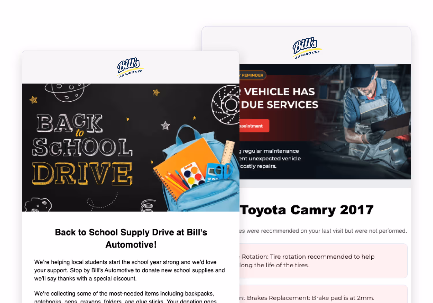 Email marketing templates