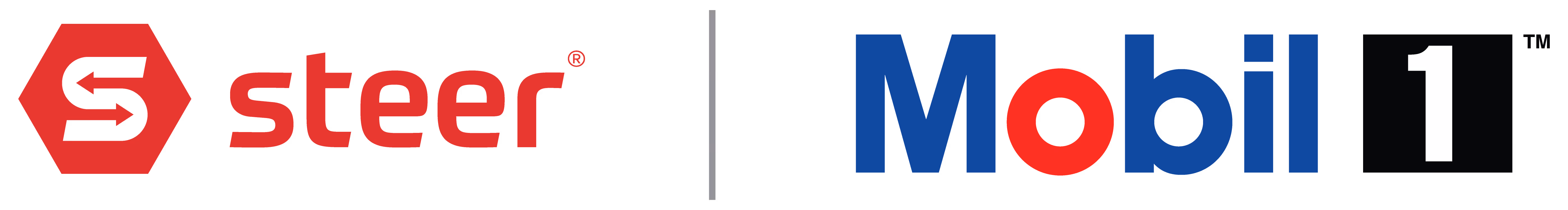 Steer & Mobil 1 logo