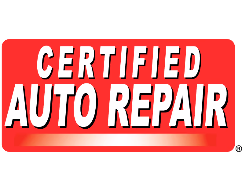 Certified auto repair logo