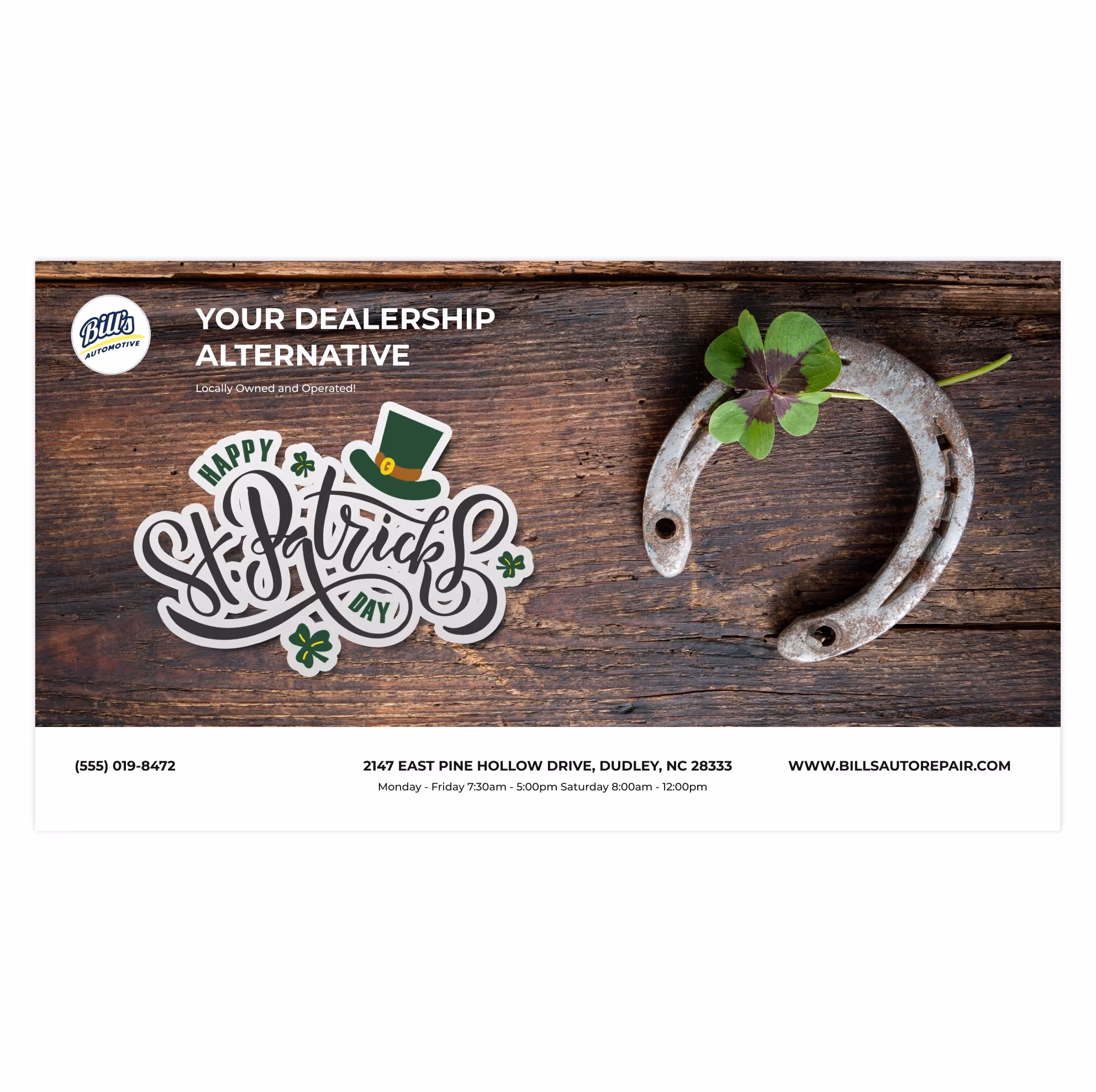 St. Patrick's Day Specials