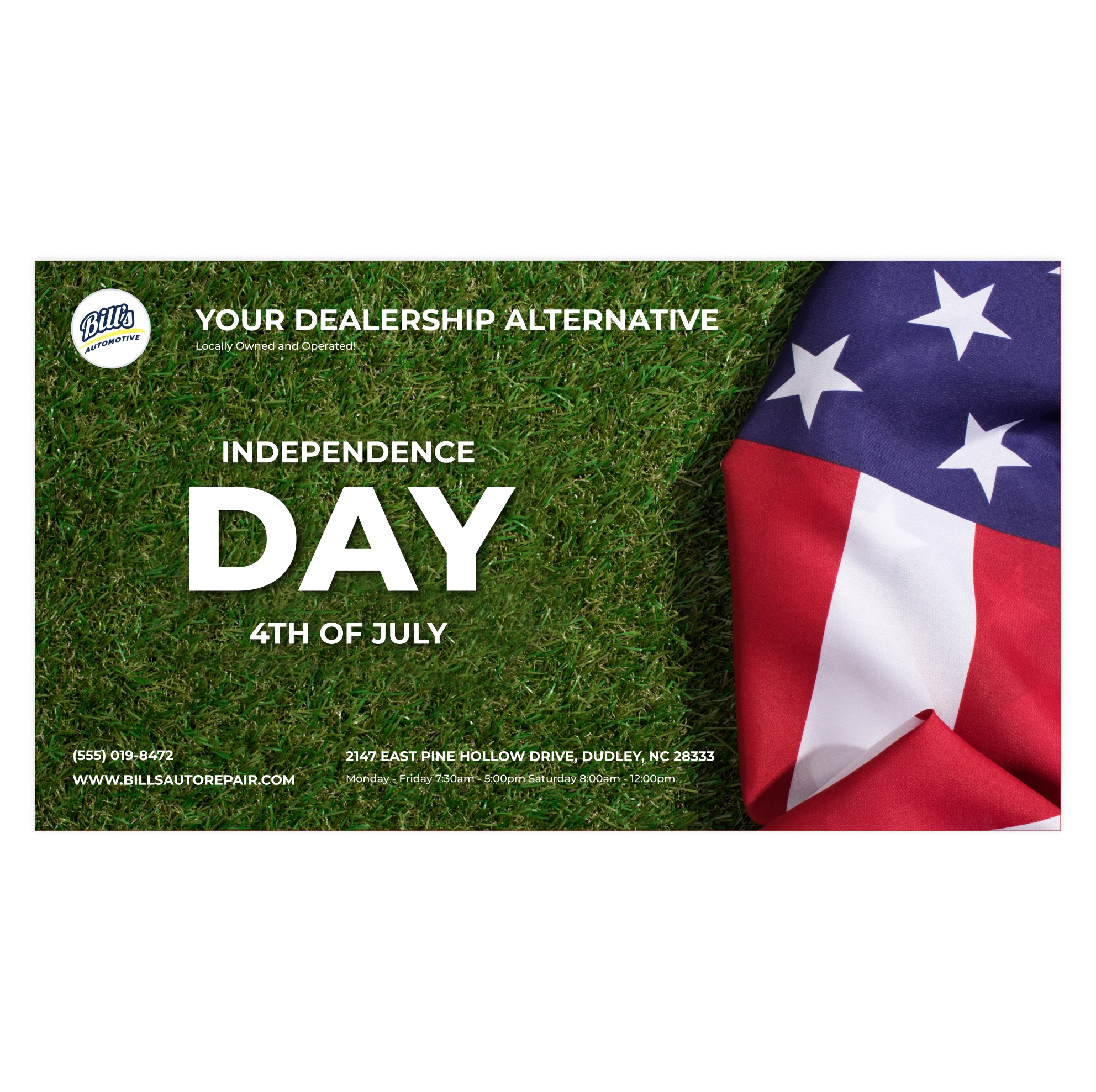 Fourth of July Postcard