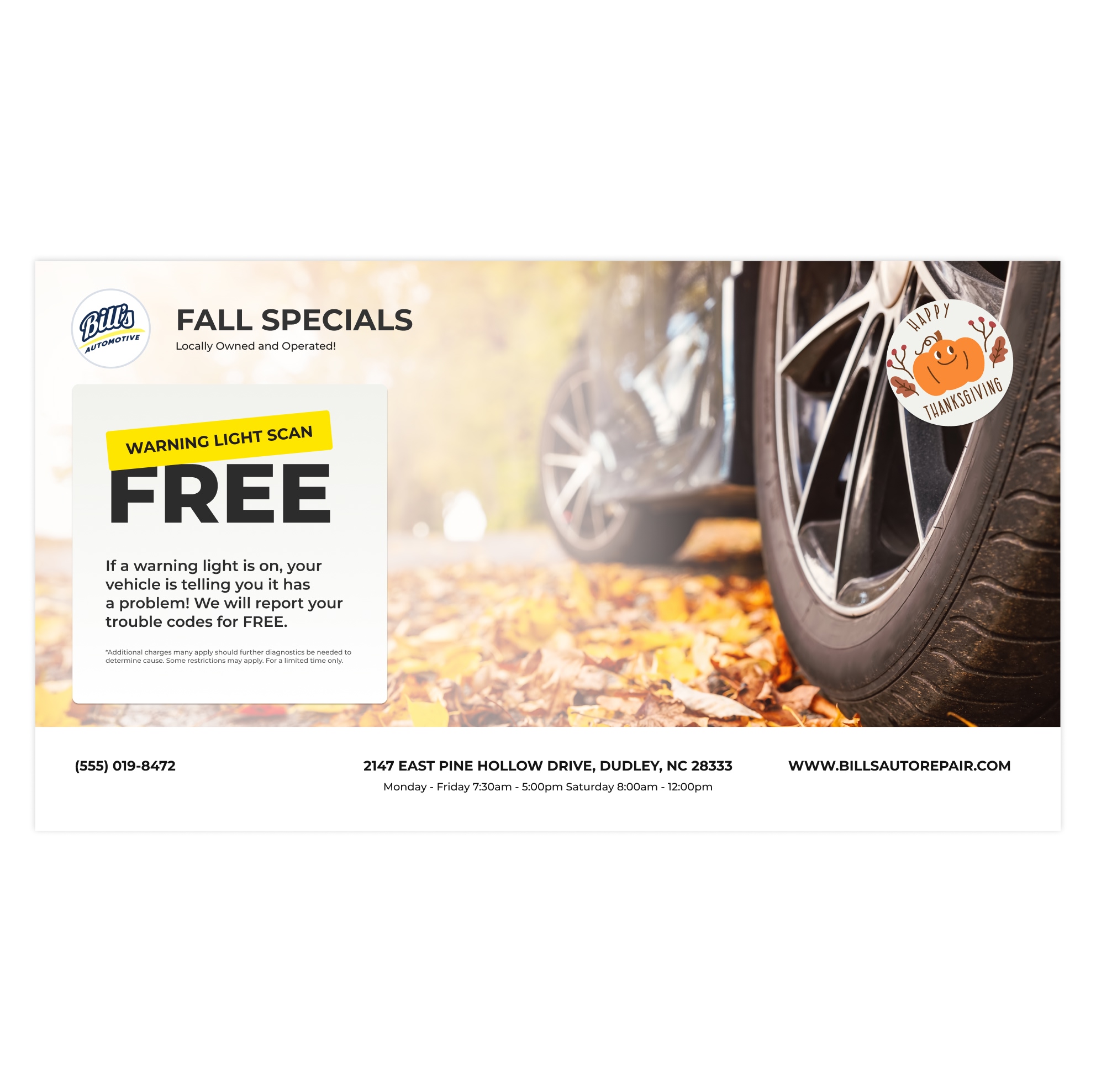 Fall Specials