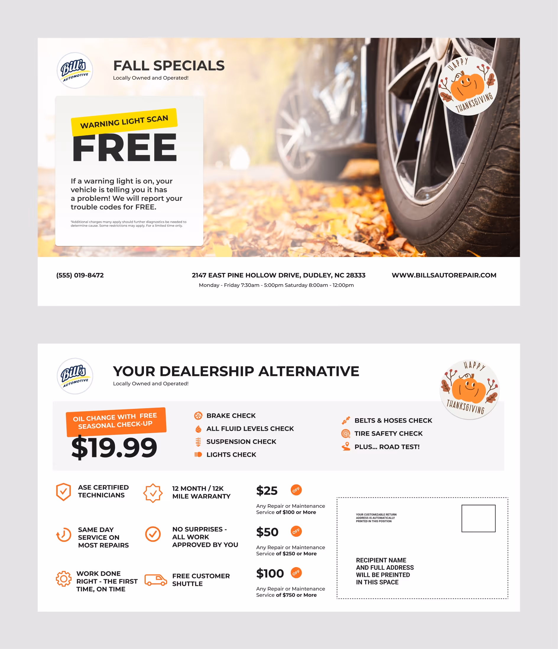 Auto shop reviews