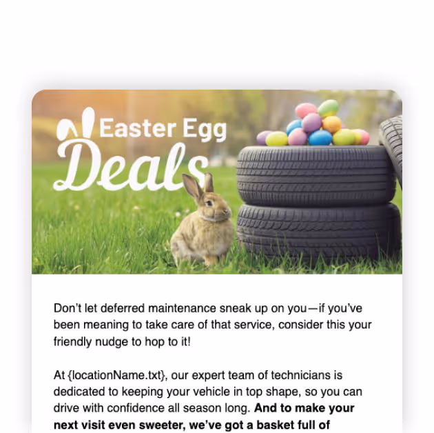 Easter Egg Deals