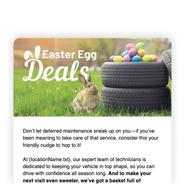 Easter Egg Deals