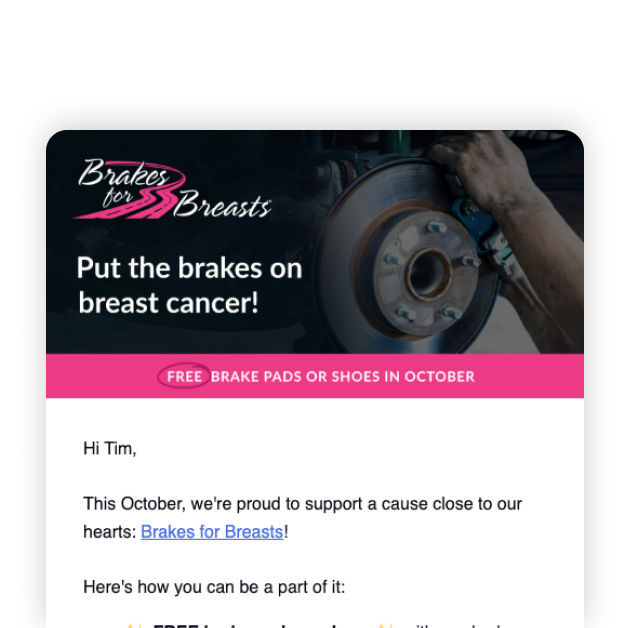 Brakes for Breast