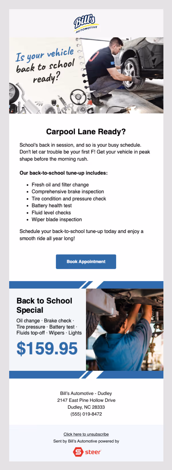 Auto shop reviews