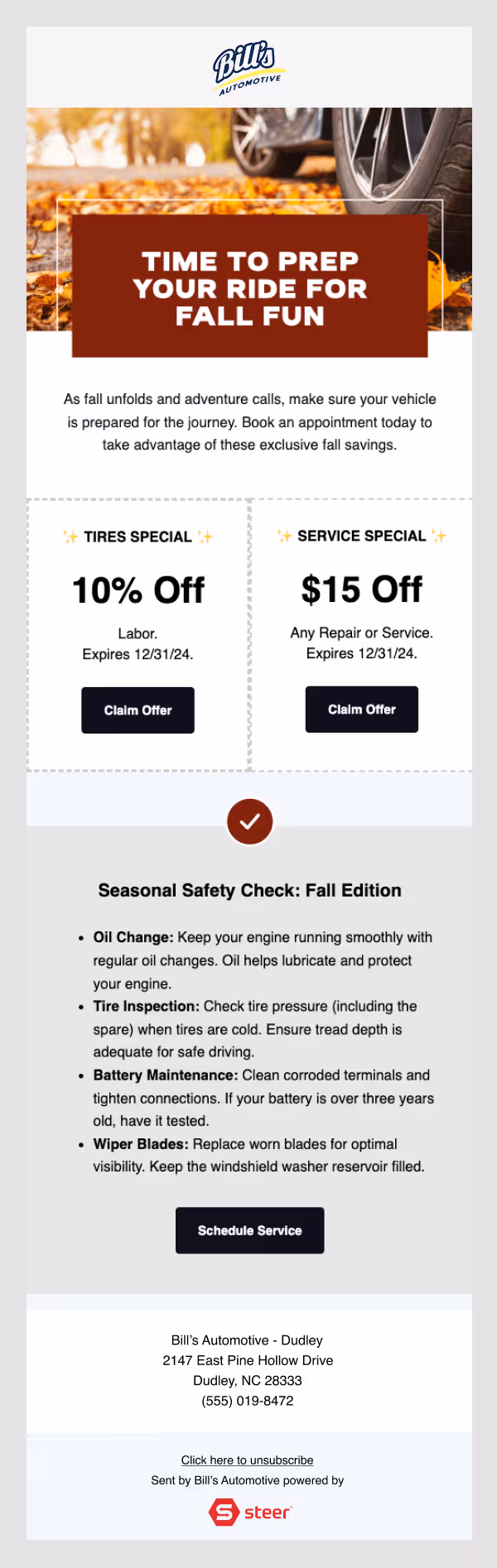 Auto shop reviews