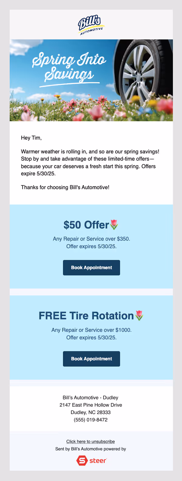 Auto shop reviews
