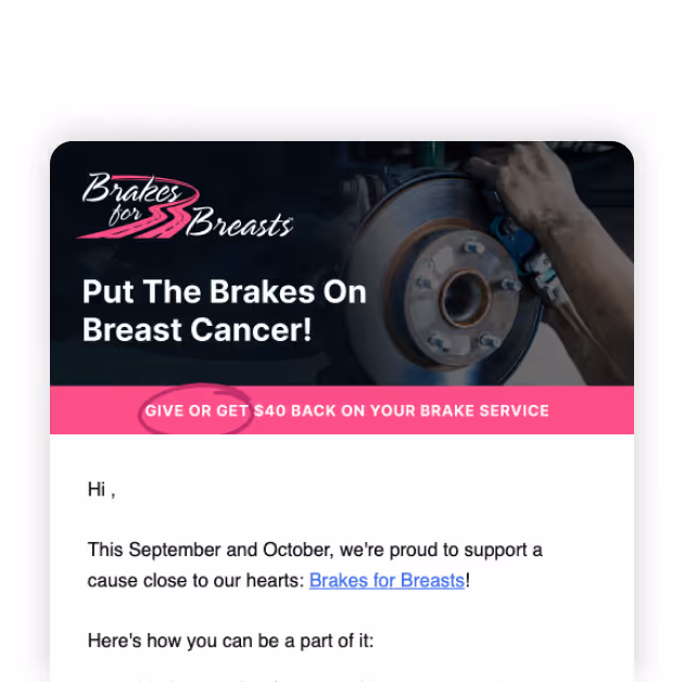 Brakes for Breasts