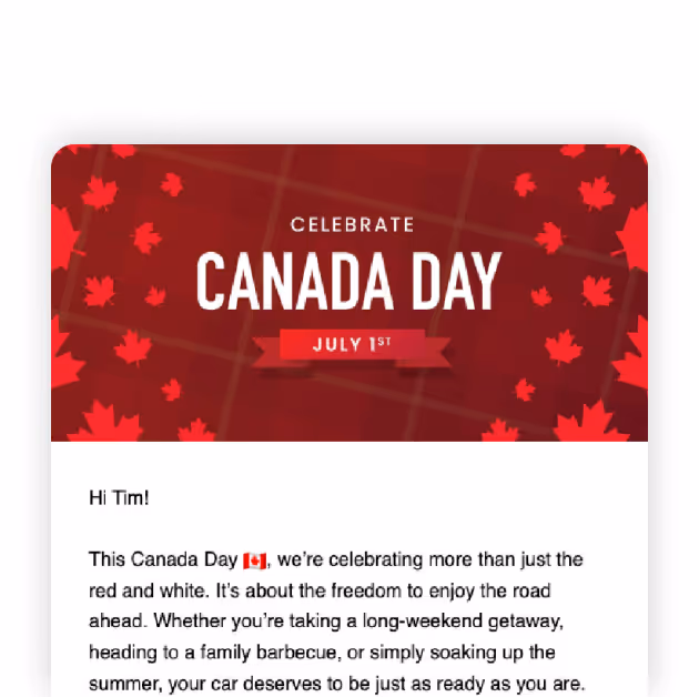 Celebrate Canada Day
