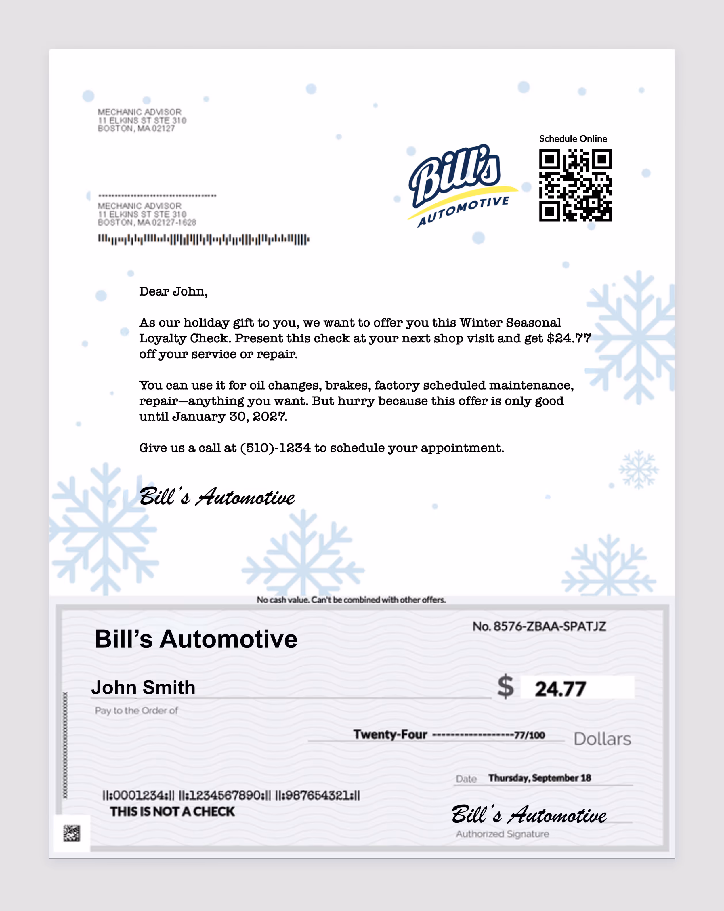 Auto shop reviews