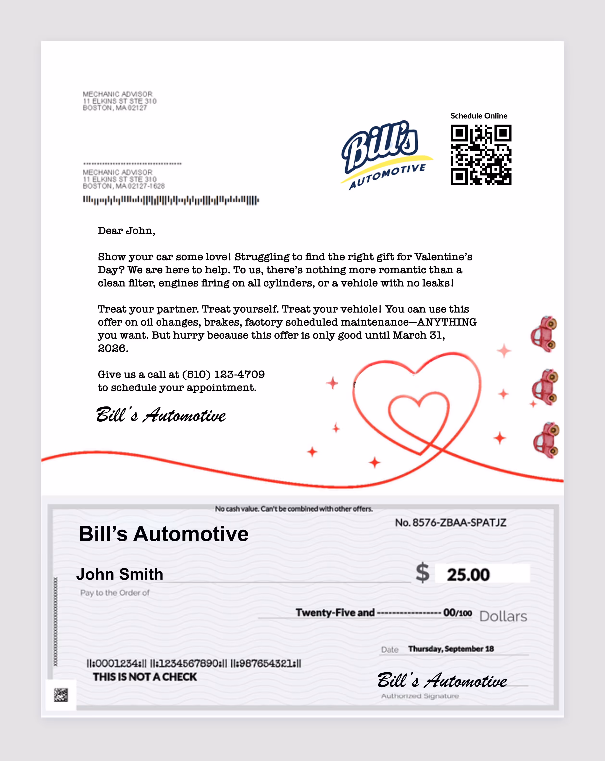 Auto shop reviews
