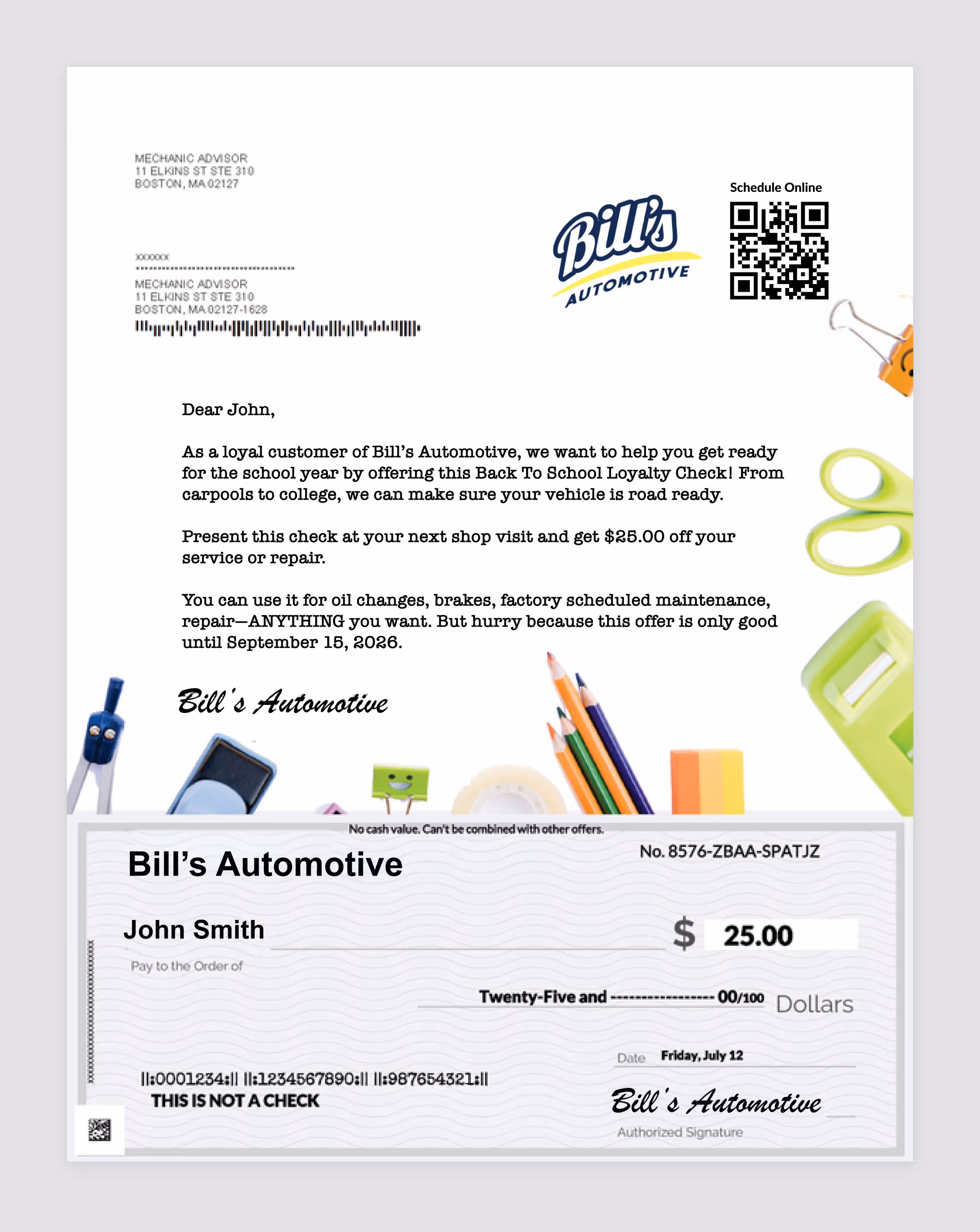 Auto shop reviews