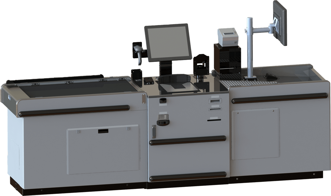 Self Check Out Machine Shell Belted Self-Checkout