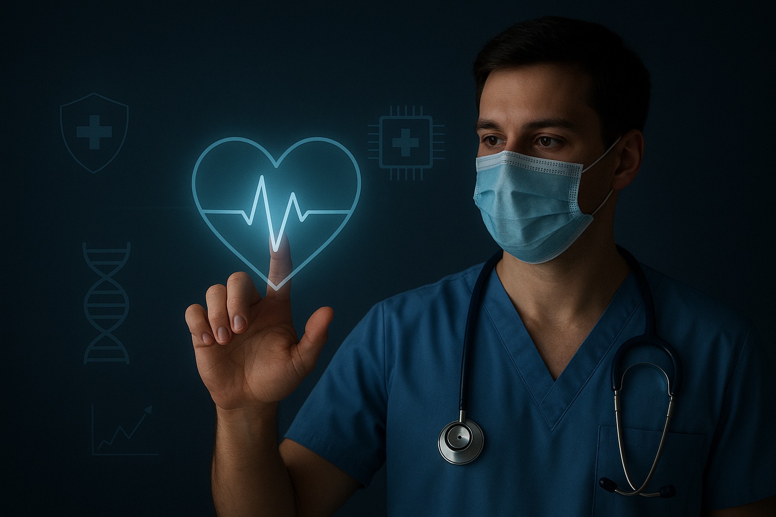 [team] individual team member portrait (ai healthcare company)