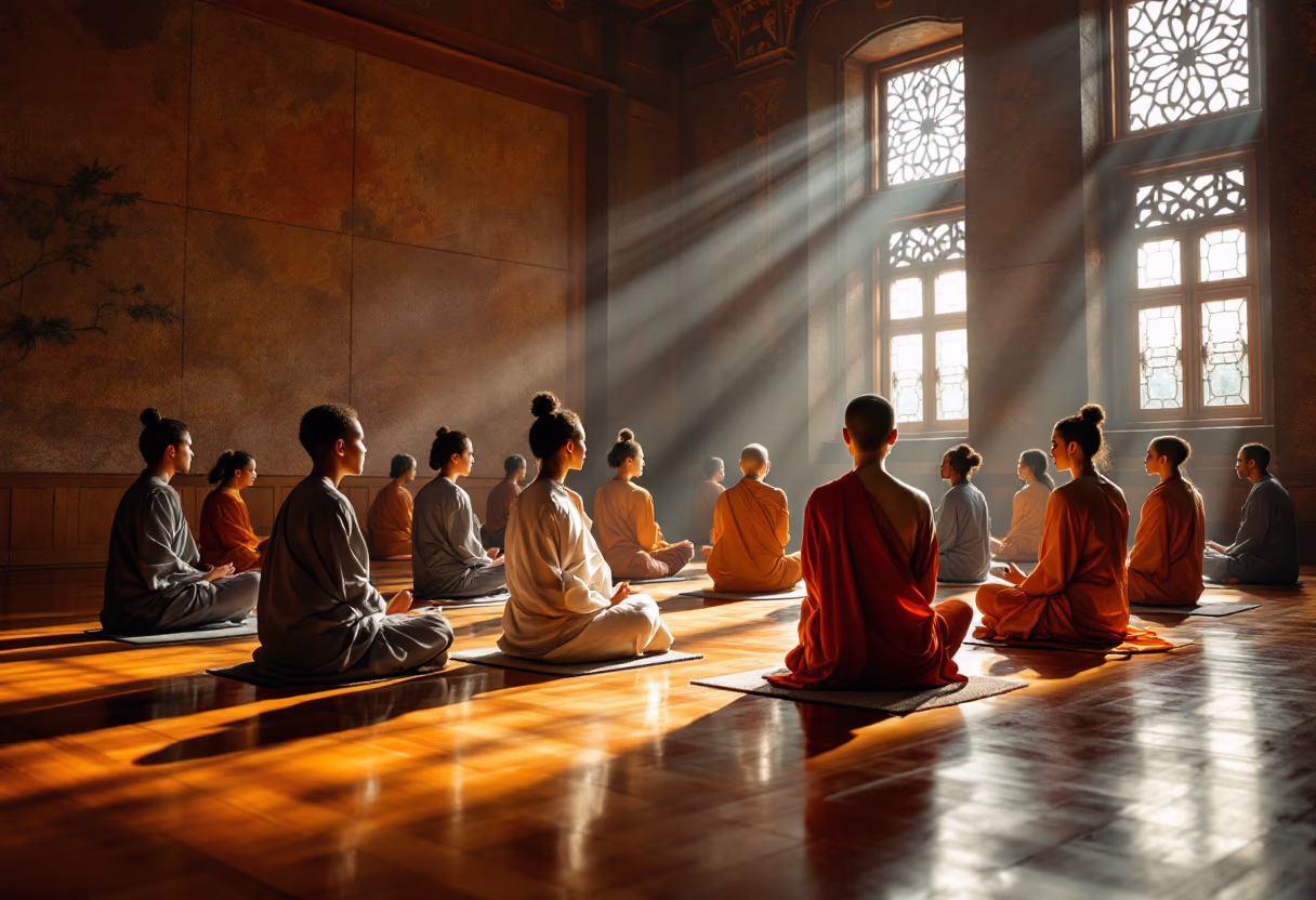 image of community gathering
